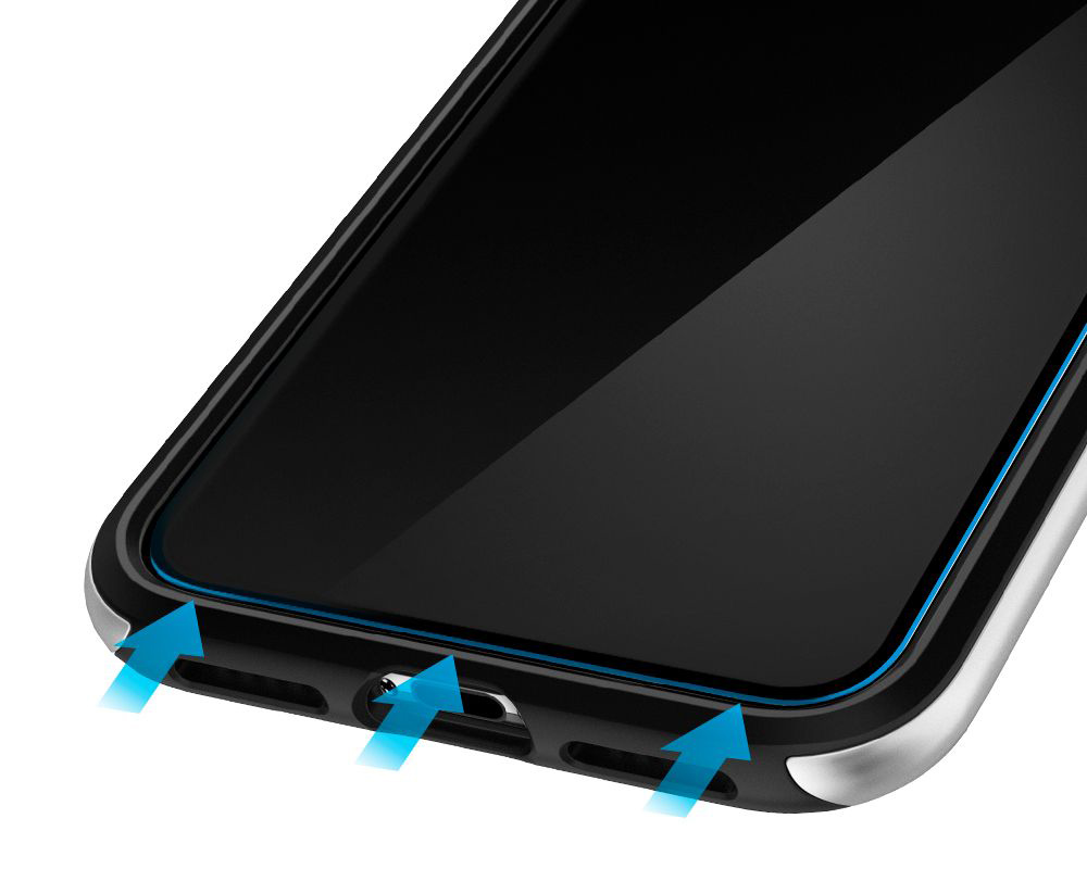 Szkło hartowane Spigen Glas.tr Slim AlignMaster Case Friendly Privacy dla iPhone 11